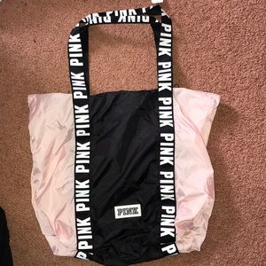 VICTORIA'S SECRET PINK ANORAK MATCHING TOTE ONLY